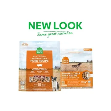 Open Farm Freeze Dried Raw Dog Food with Humanely Raised Pork