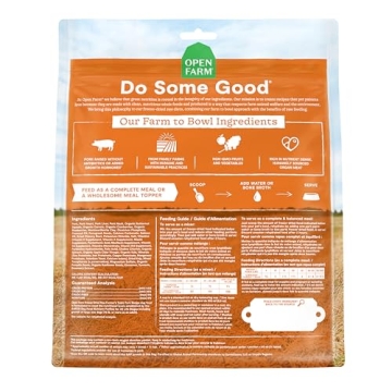 Open Farm Freeze Dried Raw Dog Food with Humanely Raised Pork