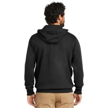 Carhartt Rain Defender Paxton Heavyweight Hoodie Black Large