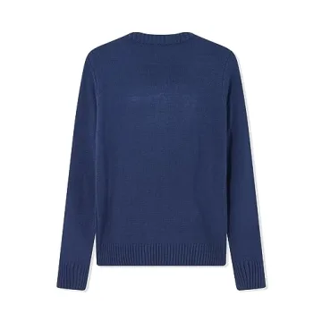 Stylish Women Vintage USA Flag Print Sweater for Fall