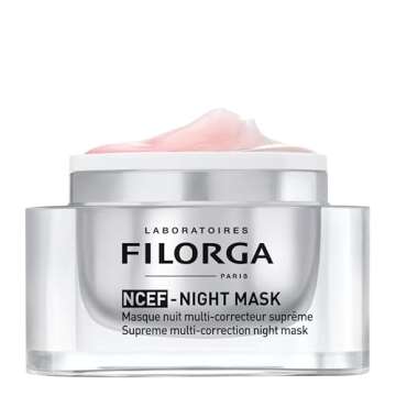 Filorga NCEF-Night Mask Cream, Anti Aging Night Time Face Mask with Hyaluronic Acid and Collagen to ...
