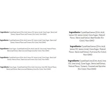 True Lemon STRAWBERRY, WILDBERRY, LIMEADE, WATERMELON, BLACK CHERRY, MANGO ORANGE, PEACH, LEMONADE, RASPBERRY 10ct each box. Citrus Sample Kit, 1.06 Ounce (Pack of 9)