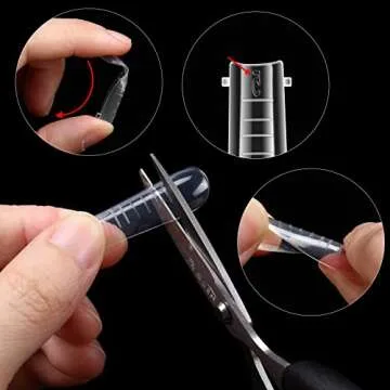 120 Piece Gel Nail Forms Set - Perfect for Nail Art