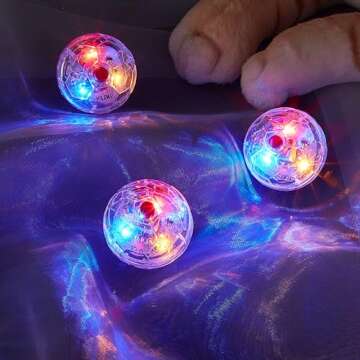 Interactive Motion Light Up Cat Balls for Pets