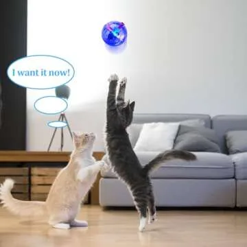 Interactive Motion Light Up Cat Balls for Pets