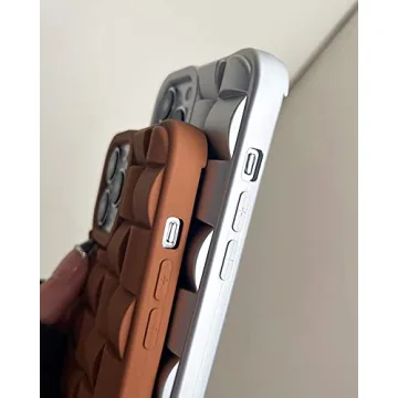 Stylish 3D Laid Design Soft Silicone iPhone 13 Pro Max Case