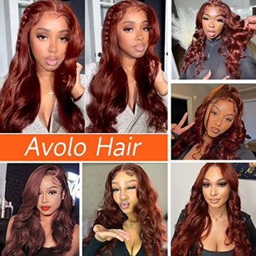 Reddish Brown Lace Front Wig for Stunning Styles