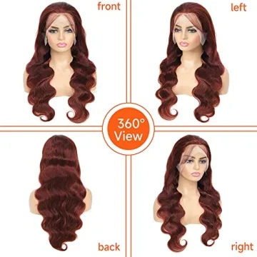 Reddish Brown Lace Front Wig for Stunning Styles