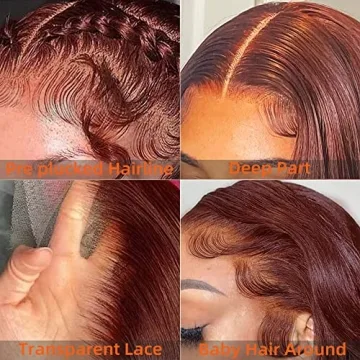 Reddish Brown Lace Front Wig for Stunning Styles