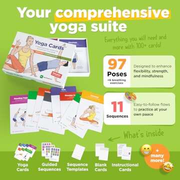 WorkoutLabs Yoga Cards I & II – Complete Set for All Levels