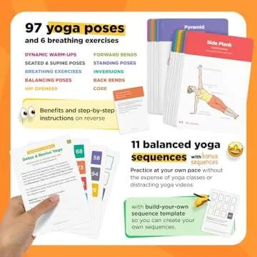 Complete Yoga Cards Set for Beginners & Intermediates