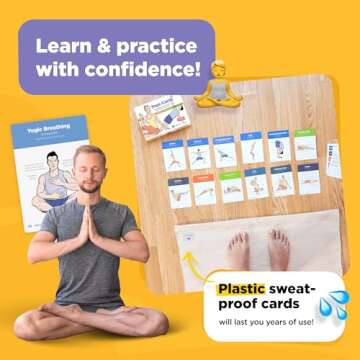 Complete Yoga Cards Set for Beginners & Intermediates