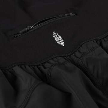 Free People Women's Standard Righteous Runsie, Black/Black, SM 4-6