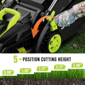 Stay Green with the STEELITE Cordless Lawn Mower