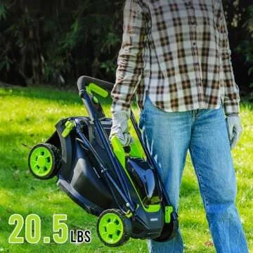 Stay Green with the STEELITE Cordless Lawn Mower