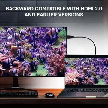 SatelliteSale High-Speed HDMI Cable 4K 60Hz 6 Feet