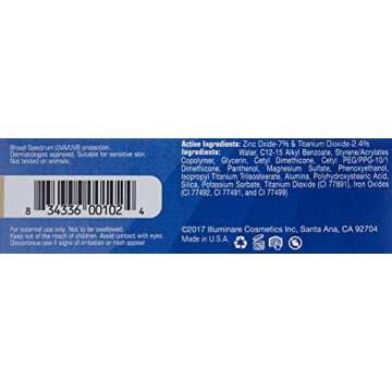 Illuminare Moisturizing Mineral Foundation - Portofino Porcelain, 0.5 oz.