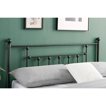 Stylish Premium Full Size Bed Frame with Vintage Design