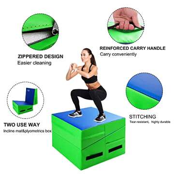 Incline Gymnastics Mat Wedge for Kids and Adults