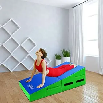Incline Gymnastics Mat Wedge for Kids and Adults