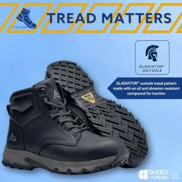 ACE Fort Rock 6-Inch Nano Composite Toe Work Boots