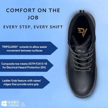 ACE Fort Rock 6-Inch Nano Composite Toe Work Boots