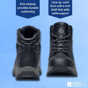 ACE Fort Rock 6-Inch Nano Composite Toe Work Boots