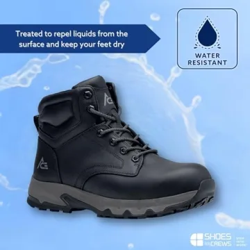 ACE Fort Rock 6-Inch Nano Composite Toe Work Boots