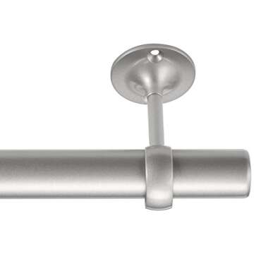 Amazon Basics Curtain Rod Mount Brackets - Stylish Durable Design