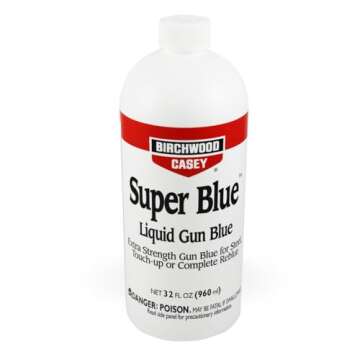Birchwood Casey Super Blue Liquid Gun Blue - Double Strength for All Firearms