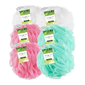 EcoTools EcoPouf Exfoliating Loofah - Pack of 6