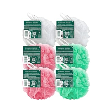 EcoTools EcoPouf Exfoliating Loofah - Pack of 6