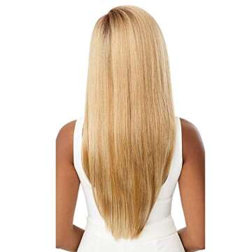 Outre Perfect Hair Line Synthetic 13x6 Lace Front Wig - JAYLANI (DR4/CRMCH)