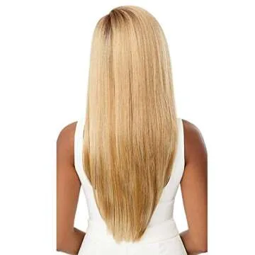 Outre Perfect Hair Line Synthetic 13x6 Lace Front Wig - JAYLANI (DR4/CRMCH)