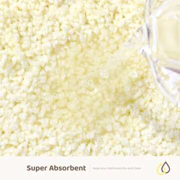 Molesun Cute Bath Mats Toast, Soft and Absorbent Microfiber Bath Rugs, Non-Slip Shaggy Shower Carpet, Machine Wash Dry, Soft Shower Rugs for Bathroom Floor, Tub and Shower, 20 x 31, Cat