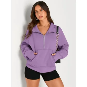 Comfortable AUTOMET Cropped Pullover Hoodie for Women