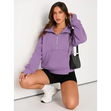 Comfortable AUTOMET Cropped Pullover Hoodie for Women