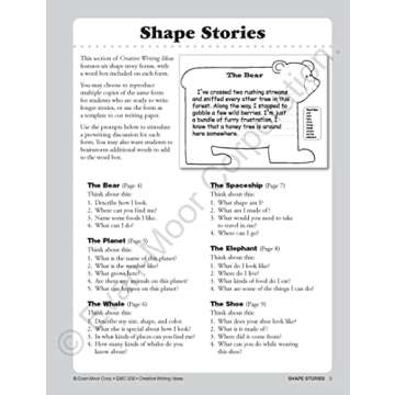 Creative Writing Ideas Workbook for Grades 2-4