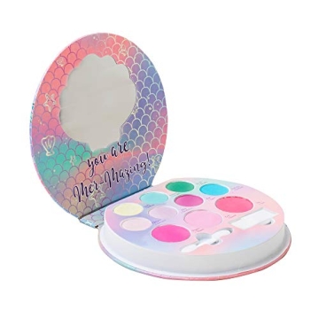 Mermaid Shimmer Eyeshadow Palette Holiday Gift for Girls