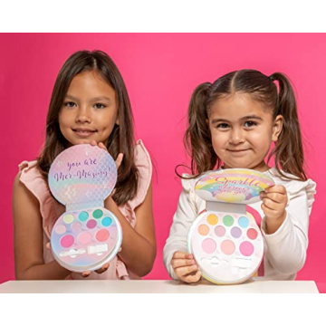 Mermaid Shimmer Eyeshadow Palette Holiday Gift for Girls