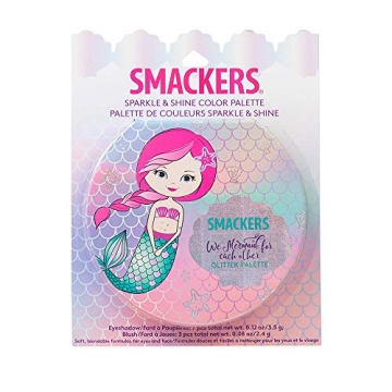 Mermaid Shimmer Eyeshadow Palette Holiday Gift for Girls