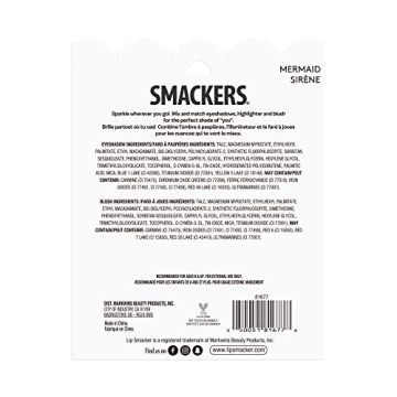 Mermaid Shimmer Eyeshadow Palette Holiday Gift for Girls