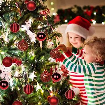 30PCS Shatterproof Christmas Ball Ornaments for Your Tree