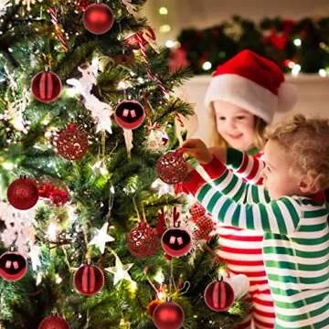 30PCS Shatterproof Christmas Ball Ornaments for Your Tree