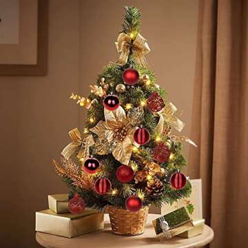 30PCS Shatterproof Christmas Ball Ornaments for Your Tree