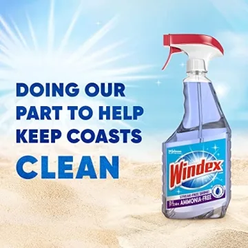 Windex Ammonia-Free Glass Cleaner with Crystal Rain Scent