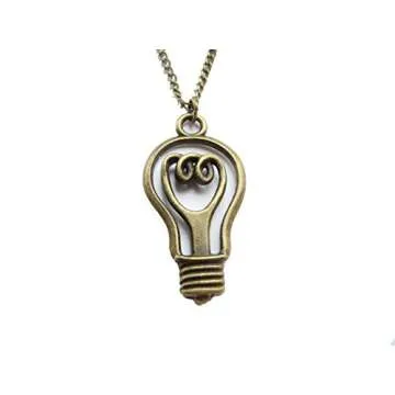 Captivating Large Light Bulb Necklace for Bright Ideas