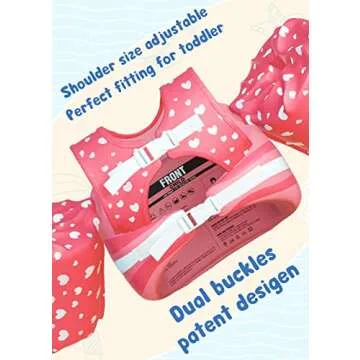 U.S. Coast Guard Approved Toddler Life Jacket 33-55 LBS