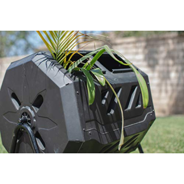 MaxWorks 80699 Compost Bin Tumbler 42 Gallon Dual Chamber