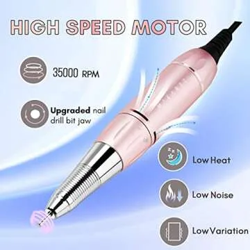 Makartt Stephanee Nail Drill Rechargeable Professional 35000RPM